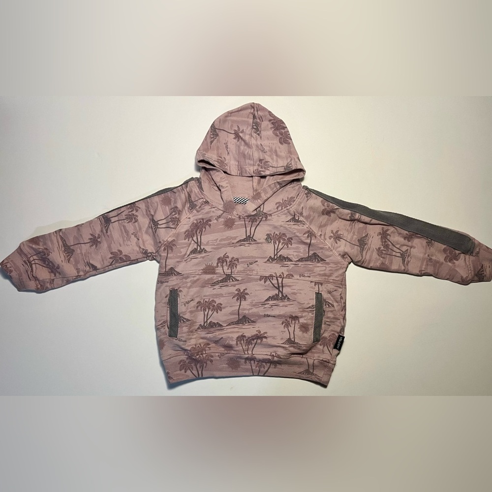 Purple Volcom Sweatshirt pullover 4T